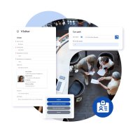 Screenshot of Planon Visitor Management