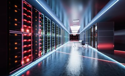 Computer network server room