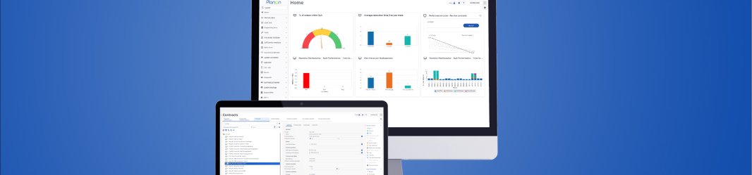 Screenshot of Planon Contract & SLA Management