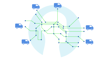 Infographic showing the complexity of work oder scheduling