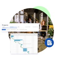 Screenshot of Planon Project Management