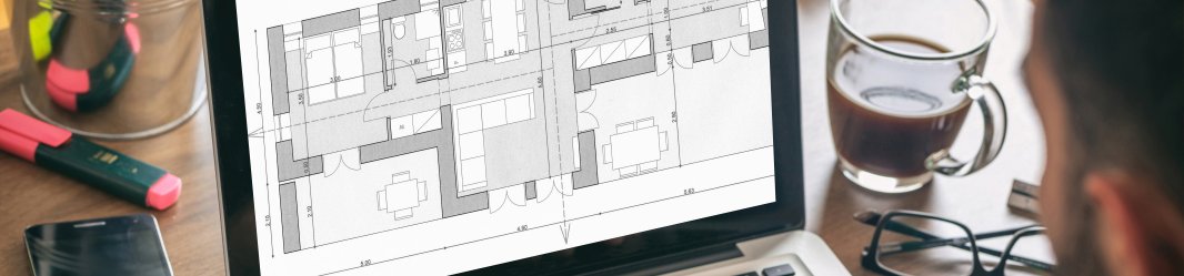This is how you can design a floor plan on a laptop.