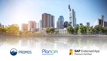 Banner of Planon partnership with Promos