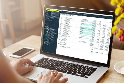 Gross cash flow metric software management