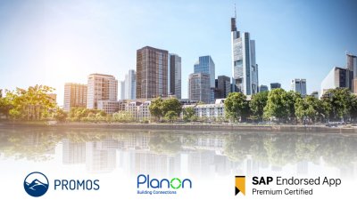 Banner of Planon partnership with Promos