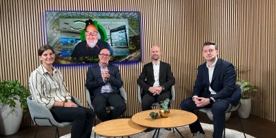 Panel discussion at the Customer livestream event in the Nordics