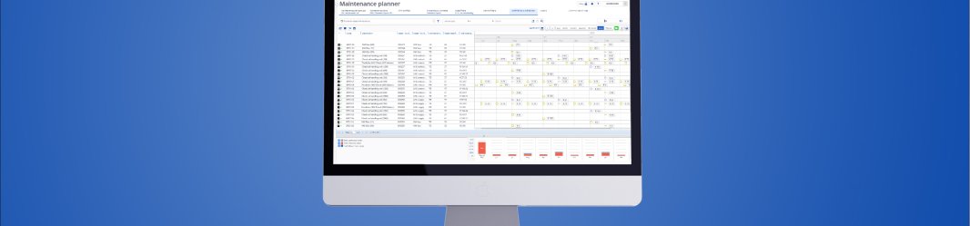 Screenshot of Planon Maintenance Plan Viewer