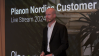 Redney presenting at the Nordics Customer Livestream Event