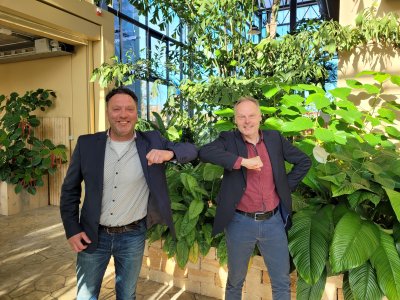 Peter Derks (Xpert in Control) & Job van Barneveld (Partner Manager, Planon)