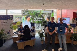 Planon employees at J-Fall booth