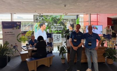 Planon employees at J-Fall booth