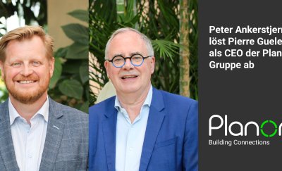 Banner - Peter Ankerstjerne löst Pierre Guelen als CEO der Planon Gruppe ab