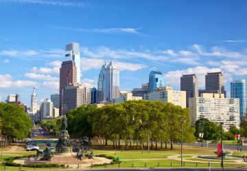 Sustainable Buildings in Philadelphia downtown