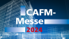 Logo of the CAFM-Messe 2024 held in Fulda, Germany.