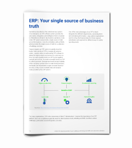 Page 12 of the e-book about integrating your ERP system with your real estate solution.