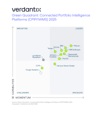 Planon recognised as a leader in Verdantix Green Quadrant CPIP/IWMS 2025