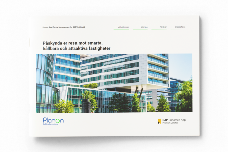 Brochure - Planon Real Estate Management for SAP S/4HANA - Cover