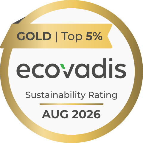 EcoVadis Gold Medal 2026