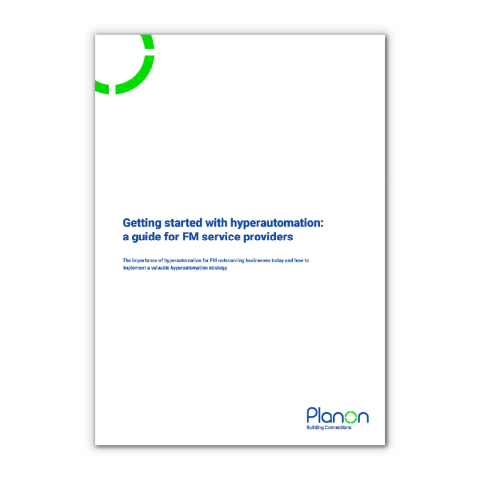 White paper cover of Hyperautomation