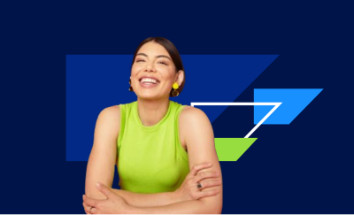 Banner for SAP Connect Day with event details, register button, and person in green top.