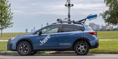 Car of here technologies, a customer of Planon