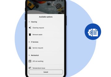 software showing the workplace app dashboard for campuses
